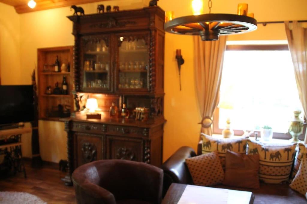 Hatten Ferienhaus Am Waldesrand מראה חיצוני תמונה